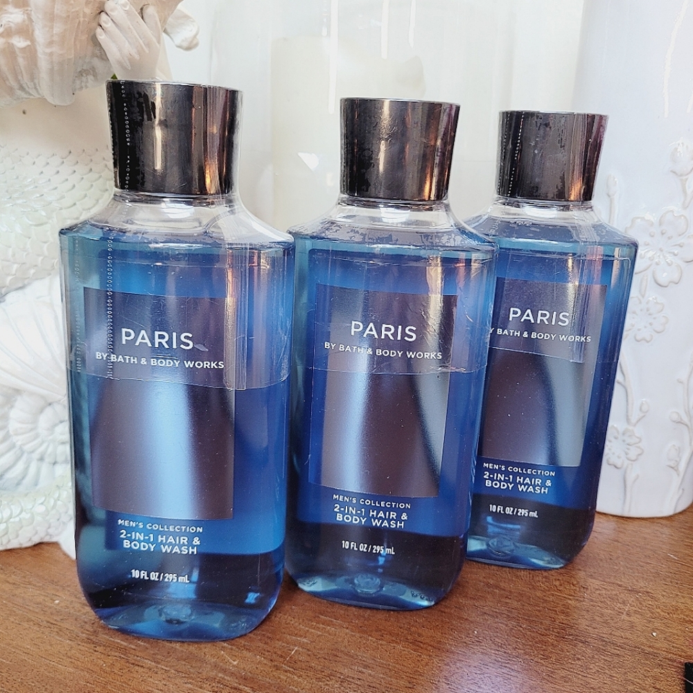 Paris Bath Body Works Mens Collection Nwt
